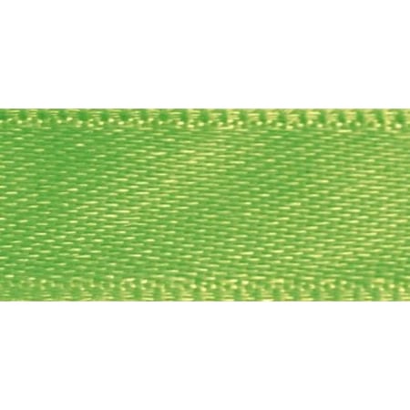 Ruban de satin, 10 mm, rouleau 10 m, vert moyen