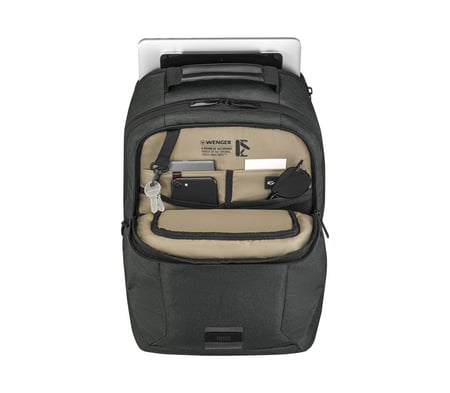 Sac à dos Wenger MX ECO Professional - pour PC Portable 16'' et pochette tablette 10'' - Charcoal