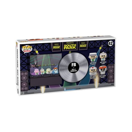 South Park - Pack 4 figurines POP! DLX Boyband 9 cm