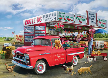 Puzzle 1000 pièces - 1959 Chevrolet Apache-Giordano - Eurographics