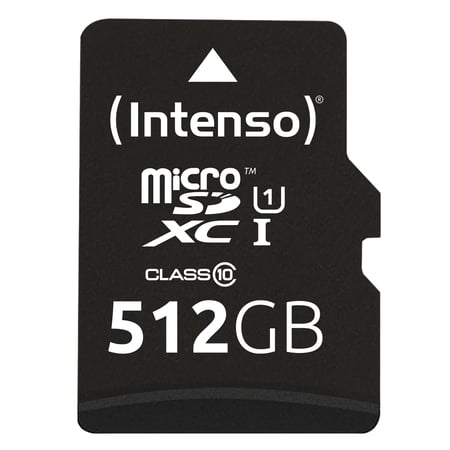 Carte micro Intenso SDHC 512GO - UHS-I+AD