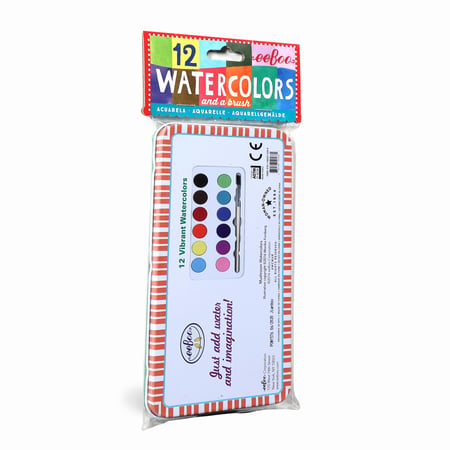 Palette aquarelle foret
