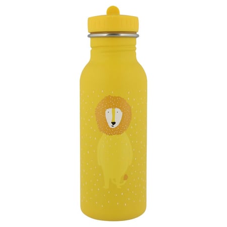 Gourde enfant Trixie - Mr. Lion - Acier inoxydable - Jaune - 500 ml