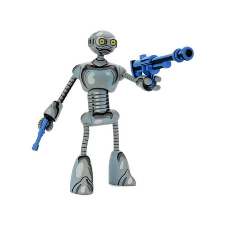 Les Tortues Ninja - Figurine (Mirage Comics) Fugitoid 14 cm