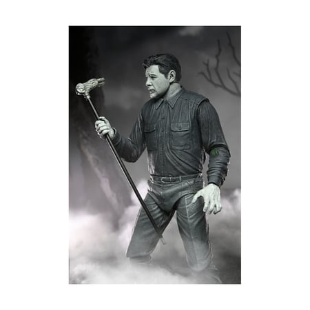 Universal Monsters - Figurine Ultimate The Wolf Man (Black & White) 18 cm