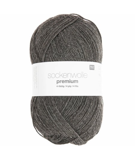 Fil à chaussette SOCKENWOLL PREMIUM 4 brins - 100gr - Rico Design 18 Brun