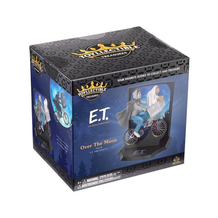 E.T. l'extra-terrestre - Statuette Toyllectible Treasure E.T. and Elliott Over the Moon 13 cm