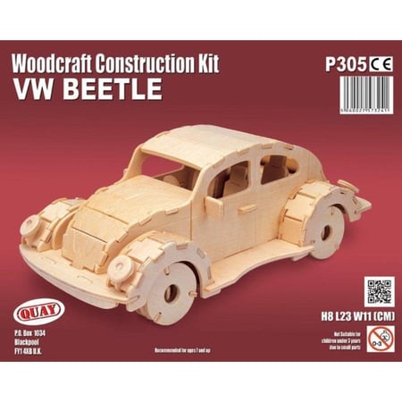 Quay - Maquette en bois Voiture Coccinelle
