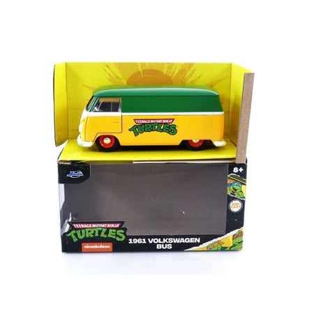 Véhicule miniature - Volkswagen Bus Tortues Ninja 1961 - 1/32 - Jada Toys