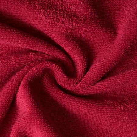 Tissu Eponge  Spa 400 g/m2 uni Rouge