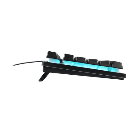 Clavier filaire Gaming GLAB Caesium - Membrane - RGB - Précis et silencieux - Noir