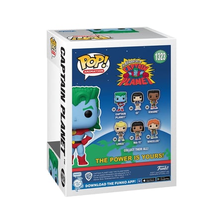 Capitaine Planète - Figurine POP! Captain Planet 9 cm