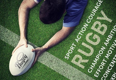 Puzzle 500 pièces - Rugby Touch - Bluebird Puzzle