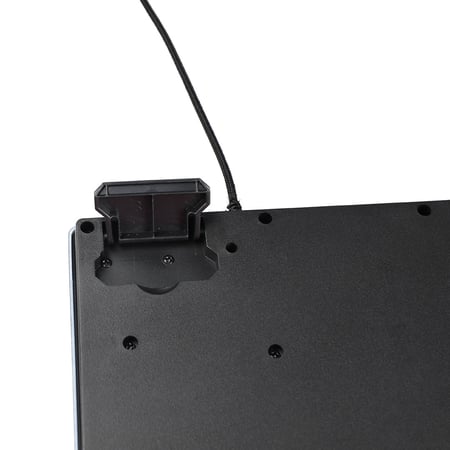 Clavier filaire Gaming GLAB Caesium - Membrane - RGB - Précis et silencieux - Noir