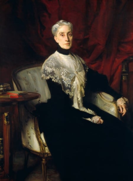 Puzzle 2000 pièces - John Singer Sargent : Ellen Peabody Endicott (Mrs. William Crowninshield Endicott), 1901 - Grafika