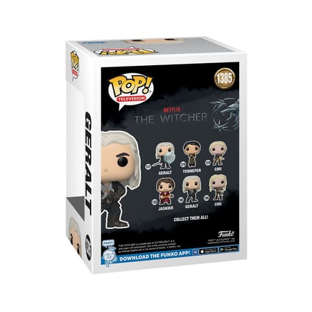 The Witcher - Figurine POP! Geralt 9 cm