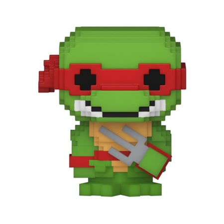 Les Tortues Ninja - Pack 4 figurines Bitty POP! 8-Bit 2,5 cm