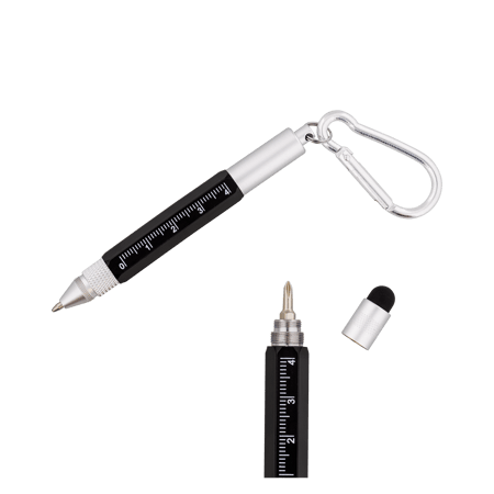 Stylo encre noire Porte-clé multifonction - Petit Ingénieur - Pylones