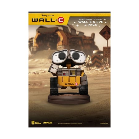 Wall-E - Pack 2 figurines Mini Egg Attack Wall-E Series  & Eve 8 cm