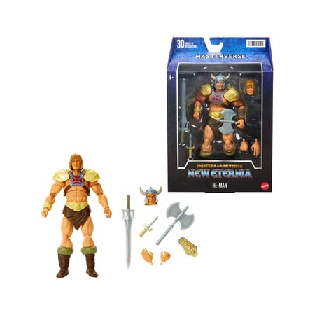 Les Maîtres de l'Univers New Eternia Masterverse 2022 - Figurine Viking He-Man 18 cm