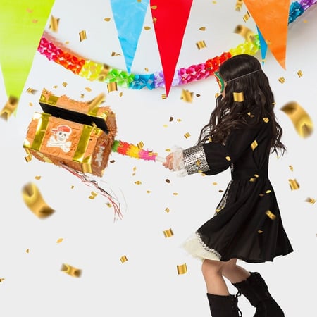 Pull Pinata Coffre au Trésor