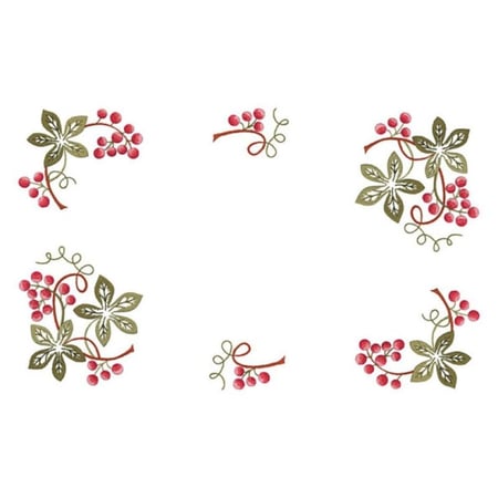 LUC - Napperon Ovale 30x40 cm 100% Coton Blanc Bordé Dentelle
