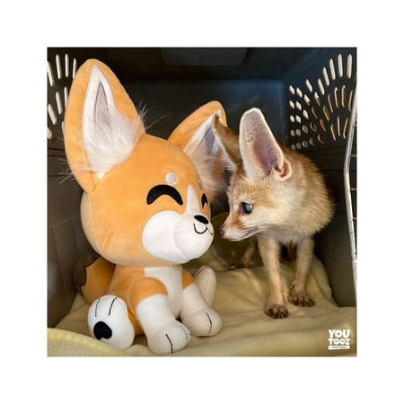 Youtooz Original Peluche Fennec Fox 22 cm Peluche et Doudou Jeux d eveil Cultura
