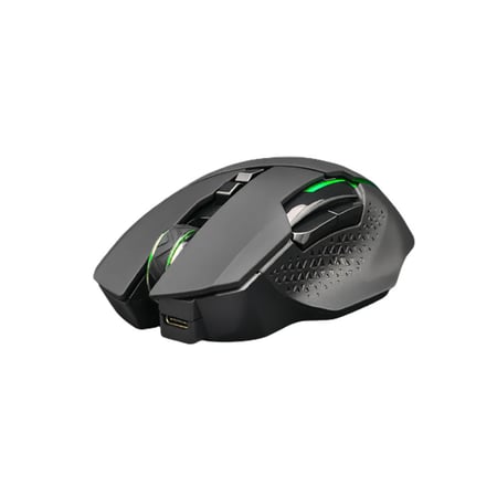 Souris Gaming Kult Caesium - Sans Fil - Haute Performance - RGB - 7200 DPI - Noire