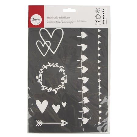 Pochoir Textile Rayher A4 – Motif Colibri + Spatule Offerte, Spécial Textile