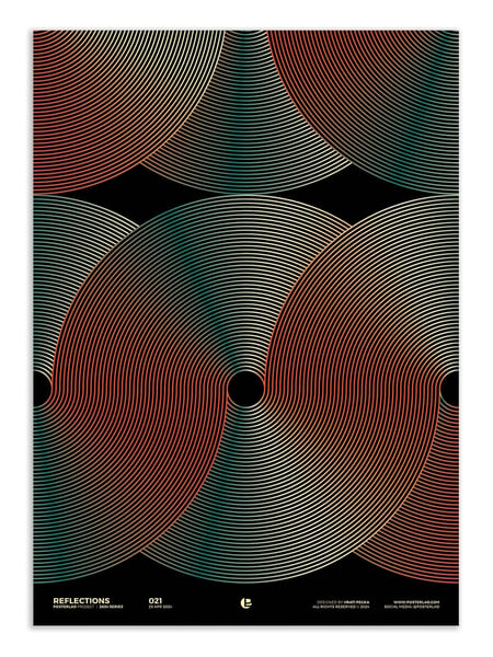 Affiche 30 x 40 cm - Reflections - Posterlad
