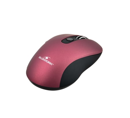 Souris sans fil métal OFF60 Bluestork 6 boutons violette