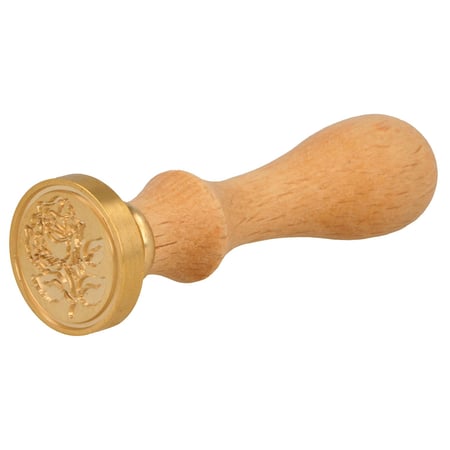 Miss You -Tampon De Cire Vintage Rose Amour Cœur, Sceau De Scellage