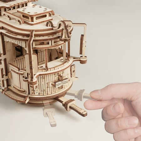 Rolife Puzzle 3D Aquette En Bois A Construire Pour Adulte Traway