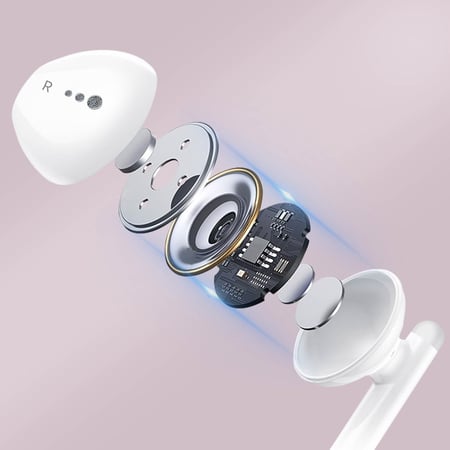 Écouteurs Filaires USB-C Intra-auriculaires Son Clair Micro Télécommande  Blanc - Ecouteurs
