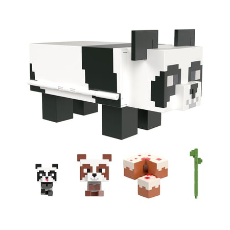 Minecraft - Playset Mob Head Minis La maison du Panda