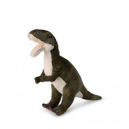 WWF Dinosaure T - rex vert 15 cm - Noir