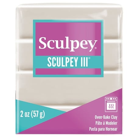 Pâte III gris éléphant - 57 gr - Sculpey