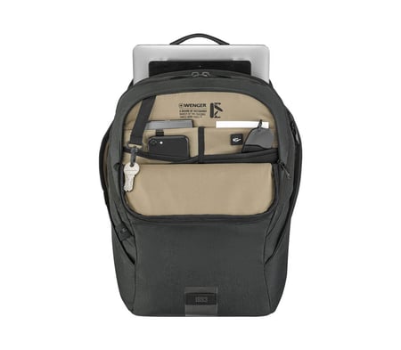 Sac à dos Wenger MX ECO Light - pour PC Portable 16'' et pochette tablette 10'' - Gris charbon