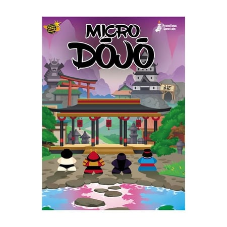 Micro dojo jeux de strategie - ASMODEE - DPAMIDO01FR - Vert - Matériaux mixtes - Dès 8 ans