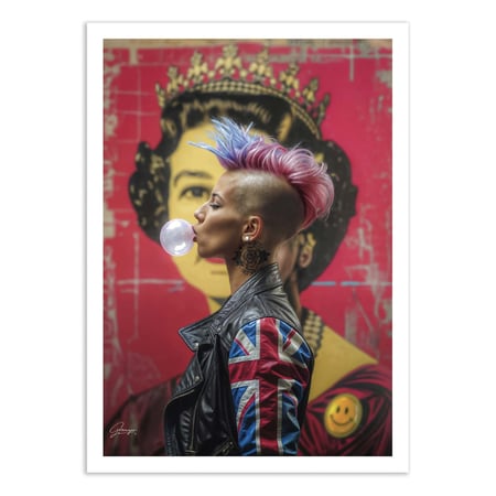 Affiche 50x70 cm - Queens - Alexandre Granger