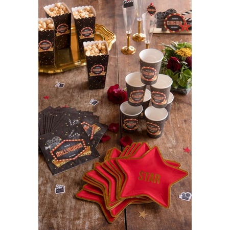 20 Serviettes Hollywood