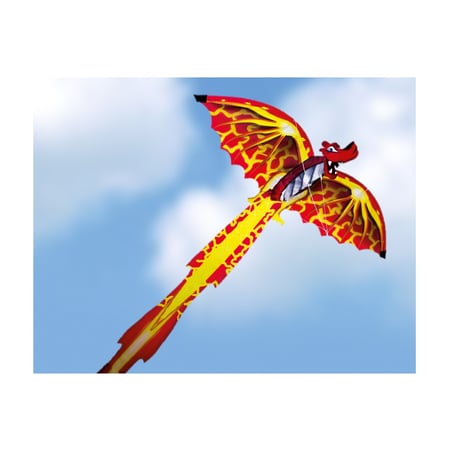 La Flamme Des Dragons Cerf-volant Dragon Simxkai - Facile à Faire Voler Pour Débutants Et
