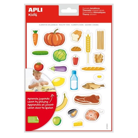 GOMMETTES ALIMENTS SAINS  3F ENL
