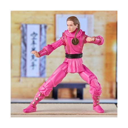 Power Rangers X Cobra Kai Ligtning Collection - Figurine Morphed Samantha LaRusso Pink Mantis R
