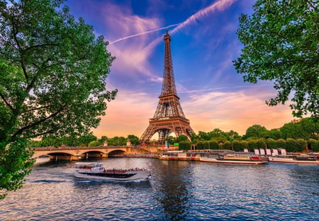 Puzzle 1000 pièces - Tour Eiffel - Paris - Bluebird Puzzle