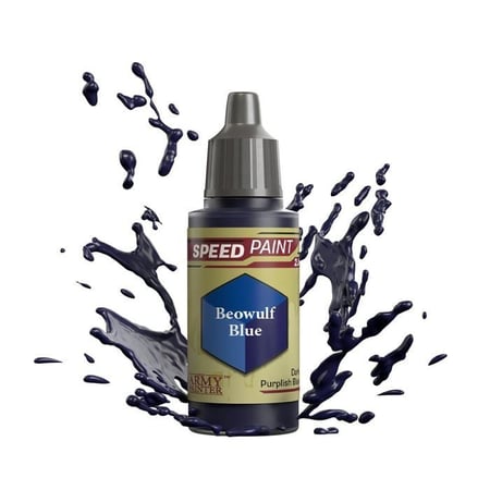 Peinture acrylique - THE ARMY PAINTER - Beowulf Blue - Une couche - Finition lisse - 18 ml