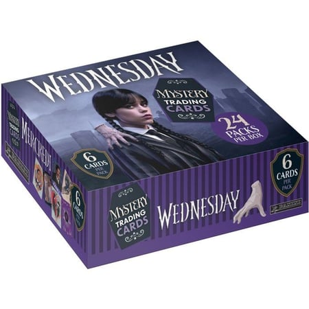 Boîte Wednesday 2 - 24 pochettes - 144 stickers - Panini