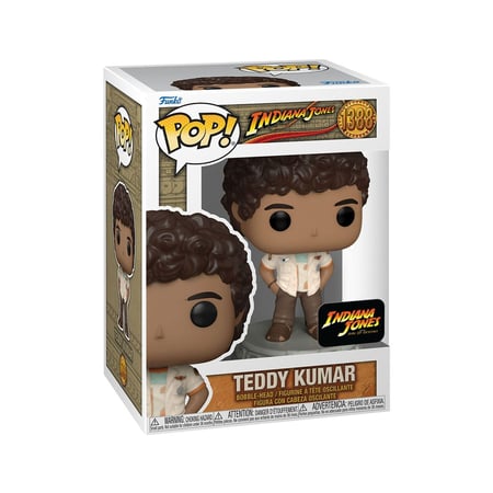Indiana Jones 5 - Figurine POP! Teddy Kumar 9 cm