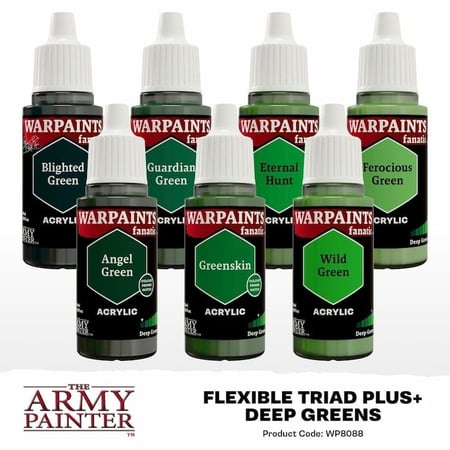 Army Painter - Deep Green Flexible Triad PLUS+