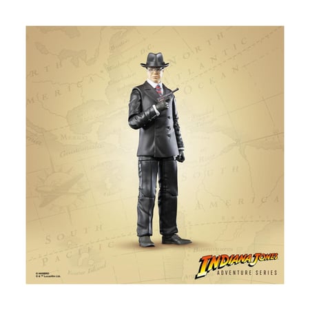 Indiana Jones Adventure Series: Les Aventuriers de l'arche perdue - Figurine Major Arnold Toht